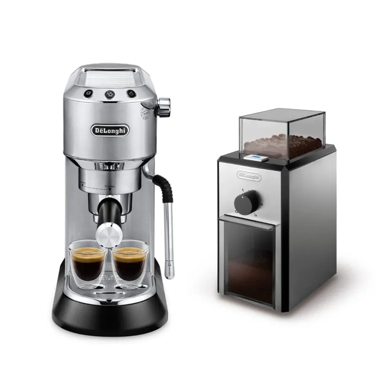 套裝優惠】De'Longhi Dedica Arte 半自動咖啡機EC885 + 咖啡研磨器KG89