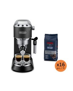 De'Longhi 16包KIMBO 250g咖啡豆送Dedica Style 系列半自動咖啡機 (EC685.BK)