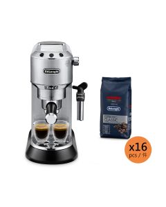 De'Longhi 16包KIMBO 250g咖啡豆送Dedica Style 系列半自動咖啡機 (EC685.M)