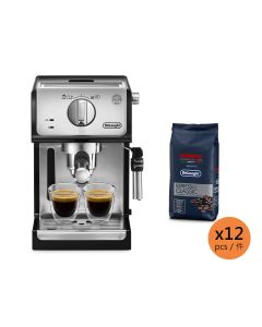 De'Longhi 12包KIMBO 250g咖啡豆送Active Line 系列半自動咖啡機(ECP35.31)