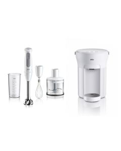 [限定套裝優惠] Braun AquaExpress 5 即熱水機 WD5000 + Braun MultiQuick 5 手提攪拌棒 MQ50236