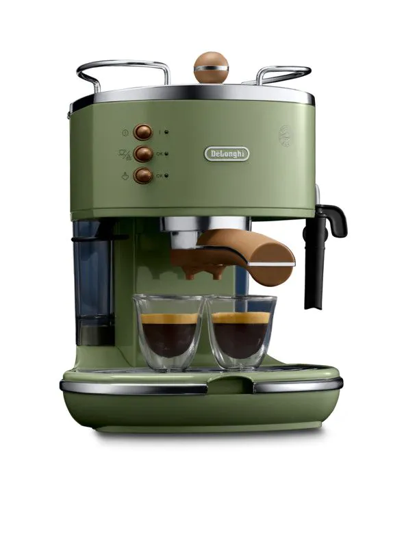 De'Longhi 意式早餐復古系列半自動咖啡機 ECOV311