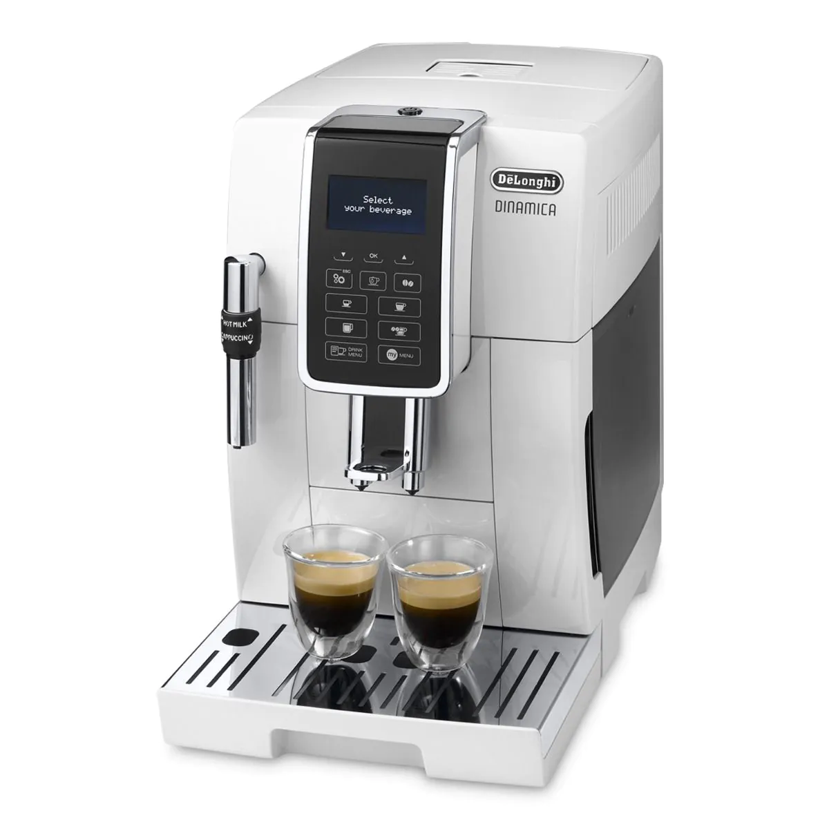De'Longhi Dinamica 系列全自動即磨咖啡機 ECAM350.35.W