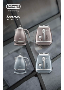 De'Longhi Icona Metallics 系列電水壺 KBOT3001