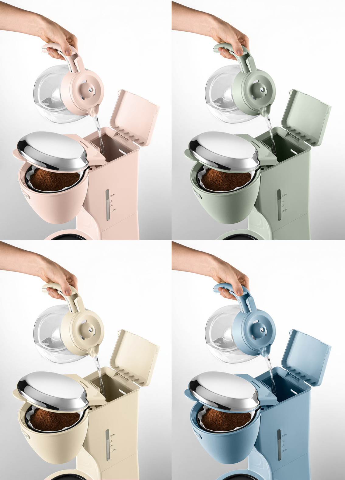 De'Longhi Argento Flora Series Drip 
