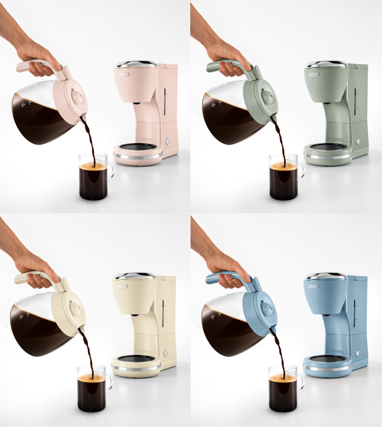 De'Longhi Argento Flora Series Drip 
